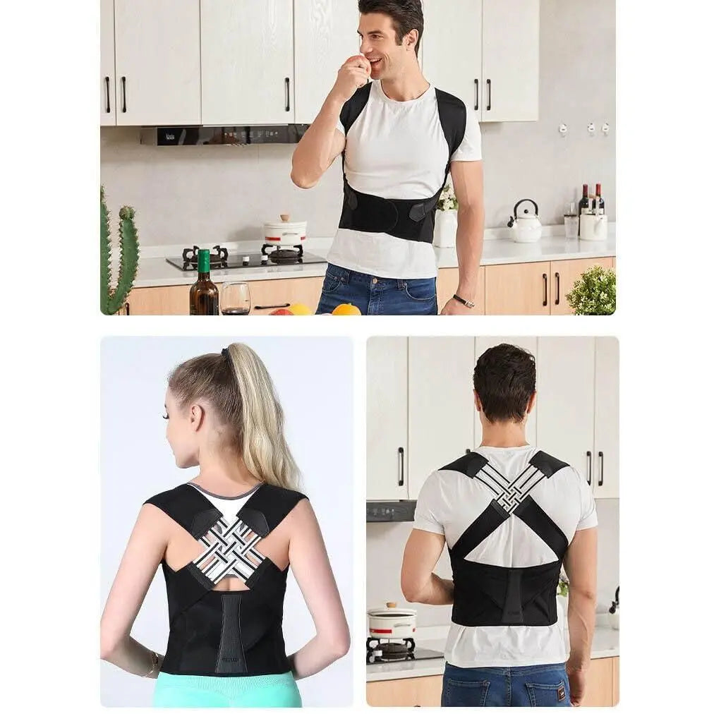 NO 1 . Confidence Boost Posture Corrector &  Back Support Belt for both Men & Women